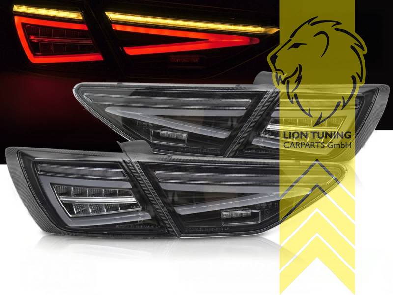 LED, mit LED Blinker, dynamischer LED Blinker, schwarz, Nur passend bei Fahrzeugen mit original LED Rückleuchten, Eintragungsfrei / mit E-Prüfzeichen